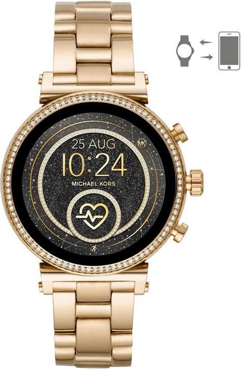 michael kors smartwatch sofie gold